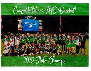 2025 VHS Baseball State Champions