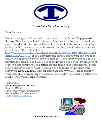 Parent Engagement Survey Featured Photo