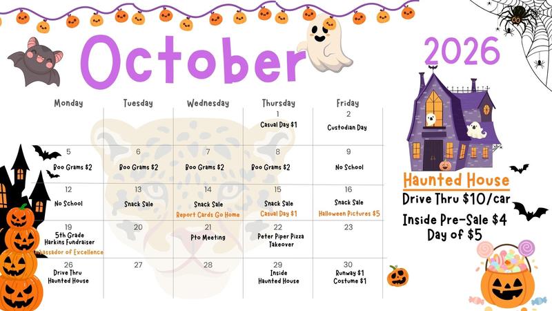 October 2026 Calendar