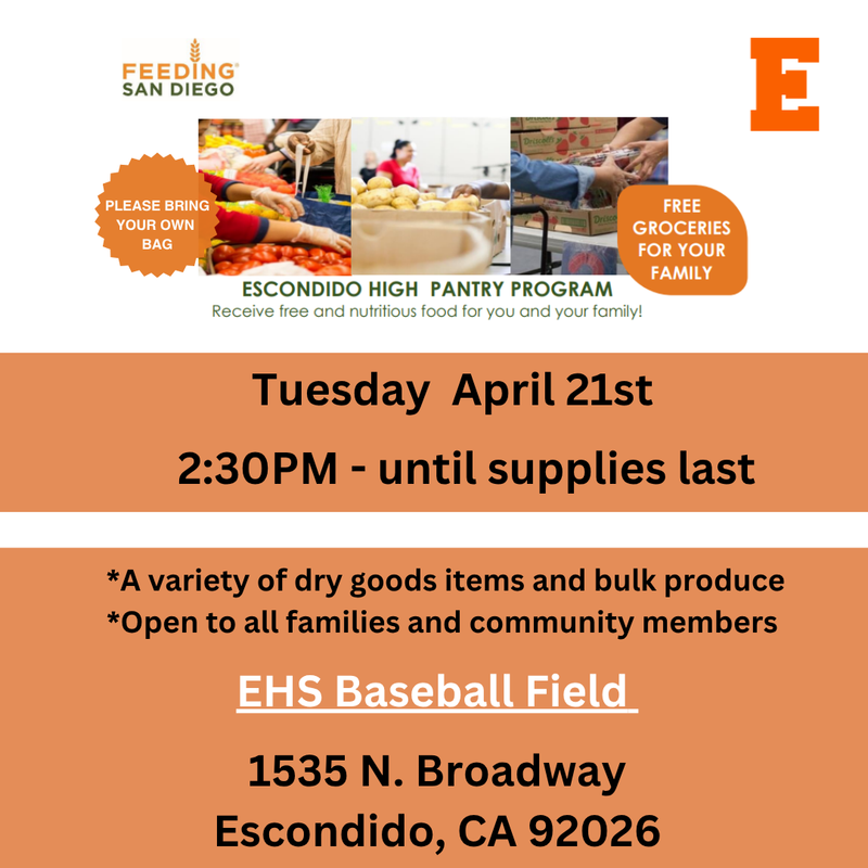 Food Distribution Flyer