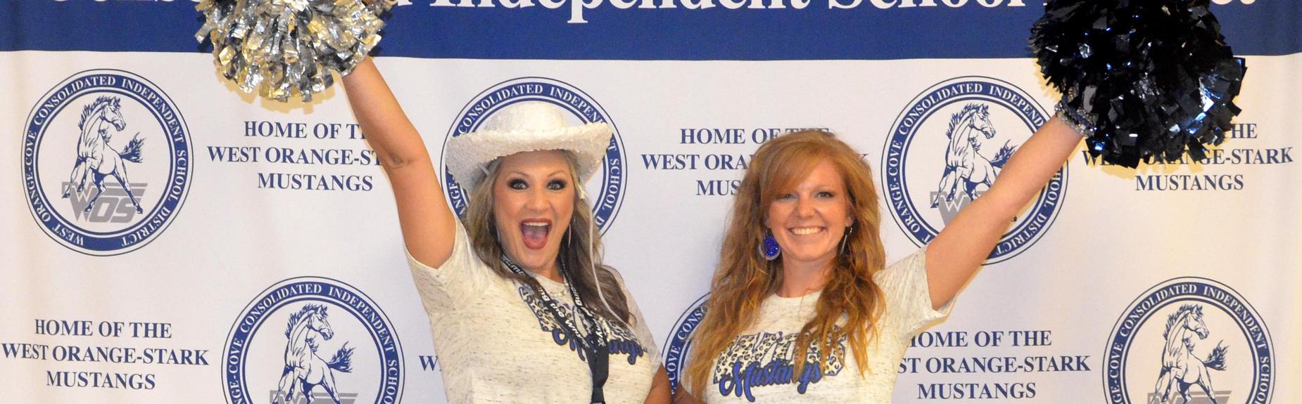 Staff members showed their school spirit at our Embracing the Why Professional Development Conference.