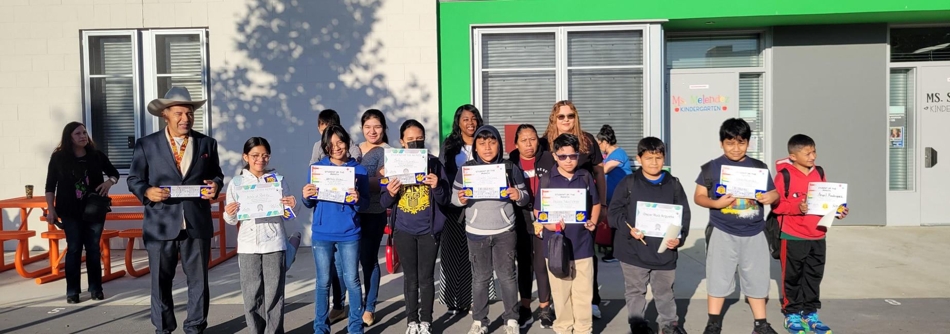 Student of the Month Assembly October 10, 2025/Asemblea de Estudiante del Mes 10 de Octubre (5th grade)