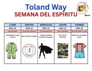 Join Us For Spirit Week