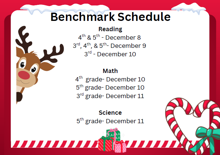 Benchmark Schedule Featured Photo