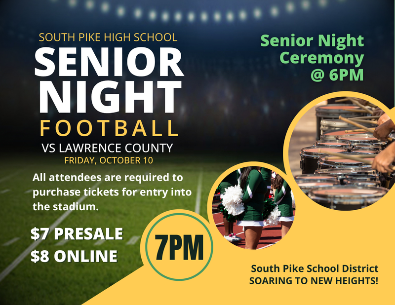 spsd sphs senior night football
