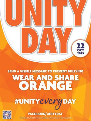 Wear Orange and Prevent Bullying on Unity Day 10/22/25