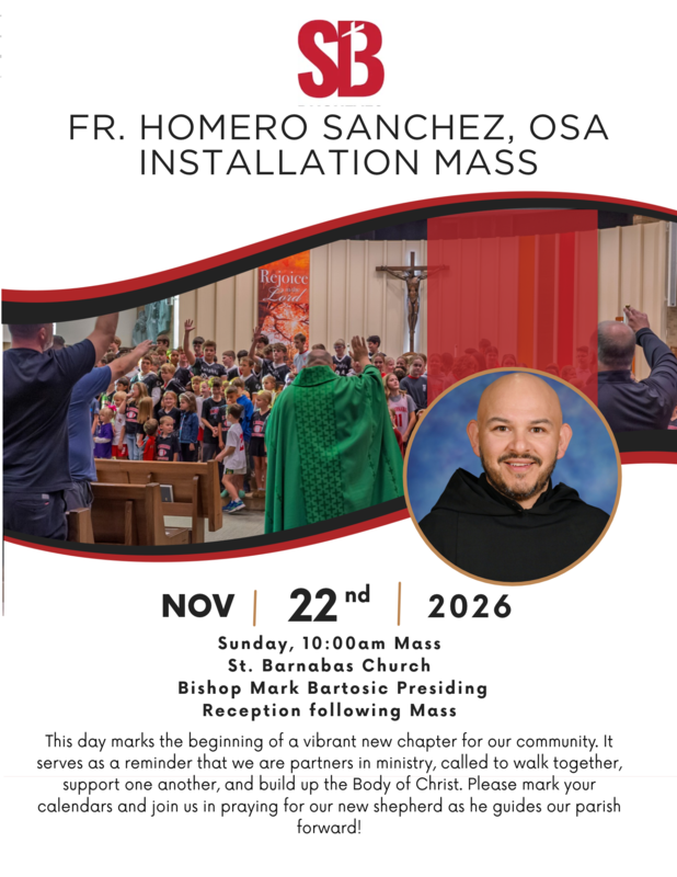 JOIN US FOR THE INSTALLATION OF OUR 8TH PASTOR Featured Photo