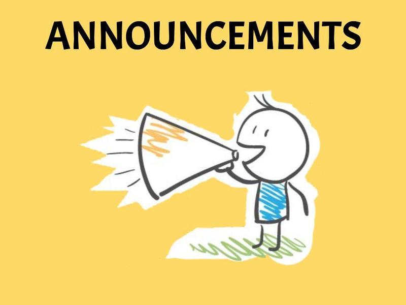 announcements