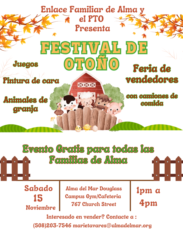 Alma Family Fall Fest on Nov. 15