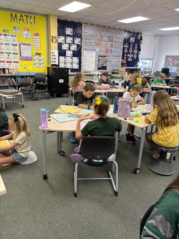 Students are sharpening their writing skills