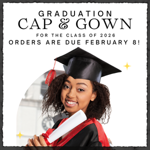 Graduation Cap and Gown orders