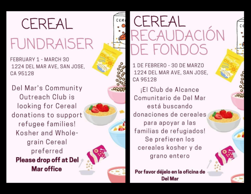 cereal drive is on until march 30 that helps refugees