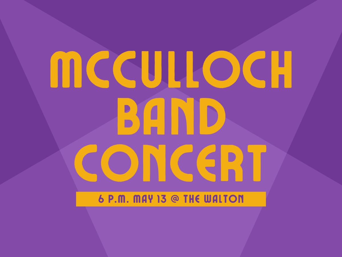 promo graphic - MJH band concert spring 2026