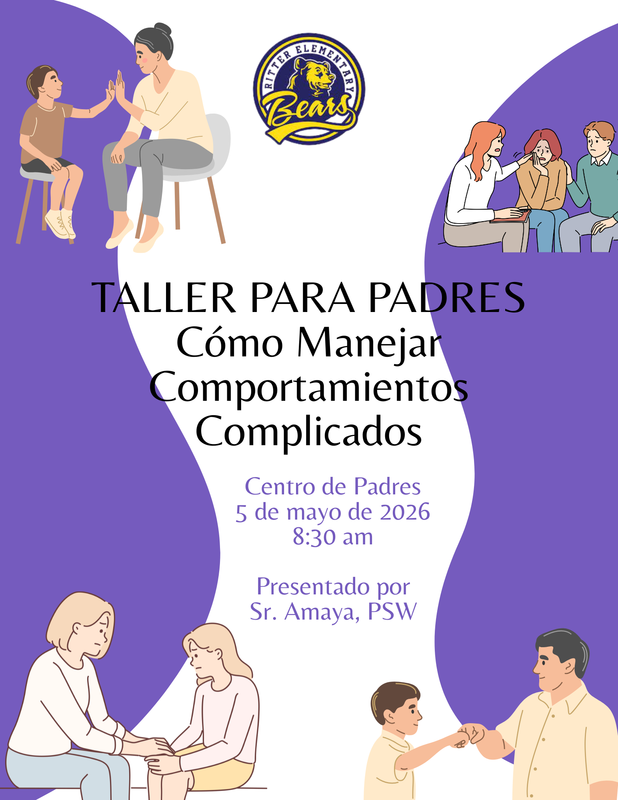 Parent Workshop: Responding to Difficult Behavior
