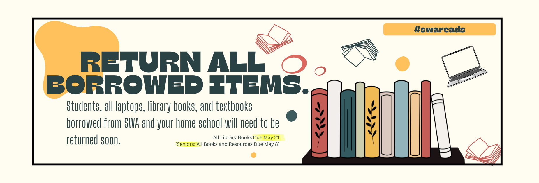 books due may 21