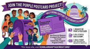 Join the Purple Postcard Project