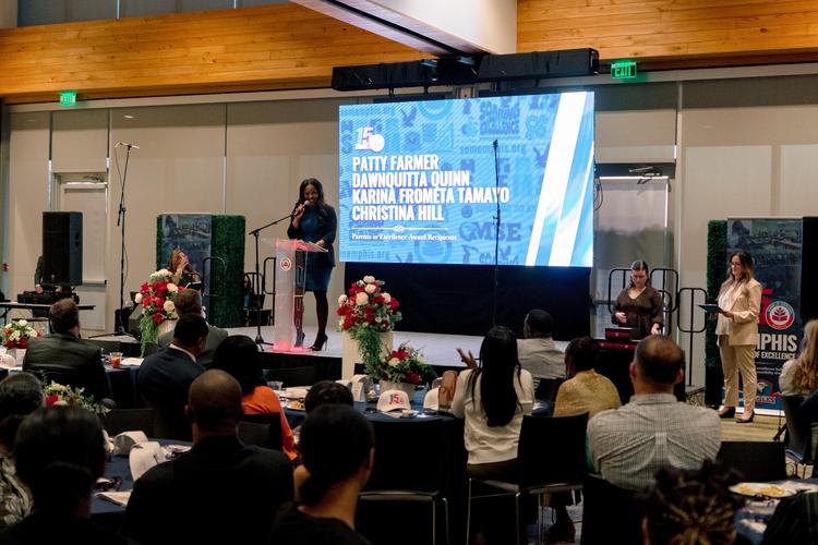 Sable Otey Speaking At Memphis School of Excellence