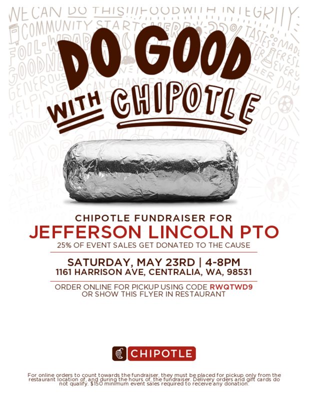 Chipotle Fundraiser