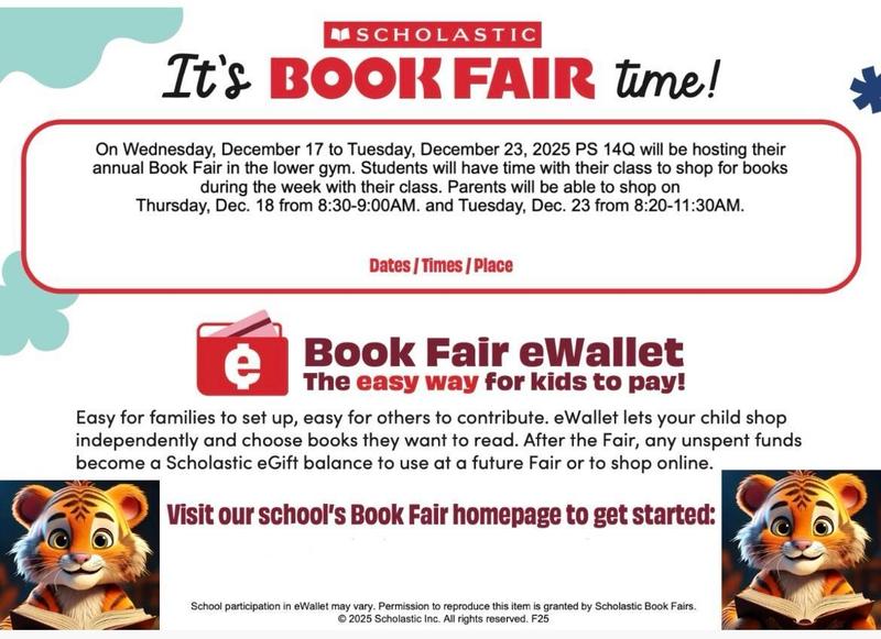 book fair flyer