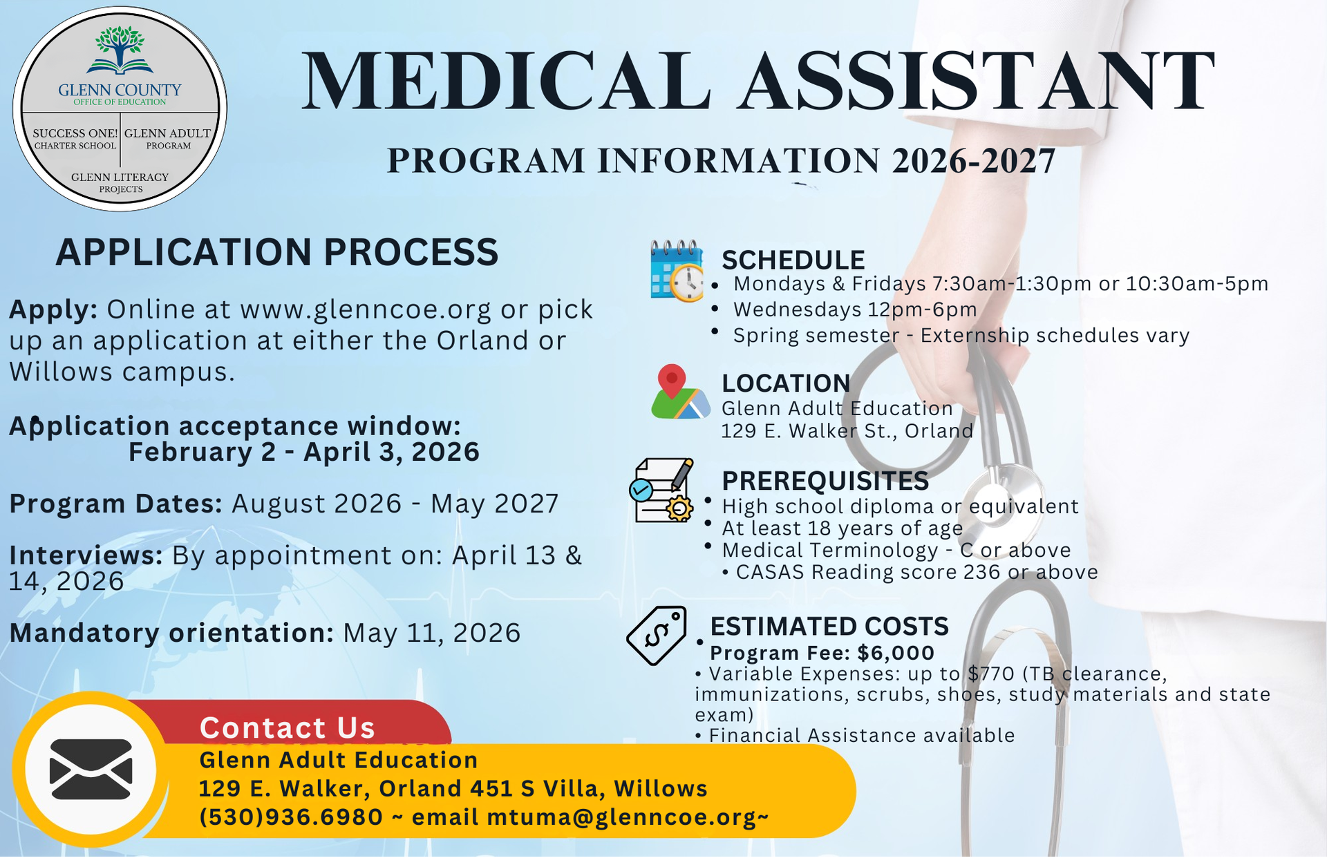 Medical Assistant Flyer