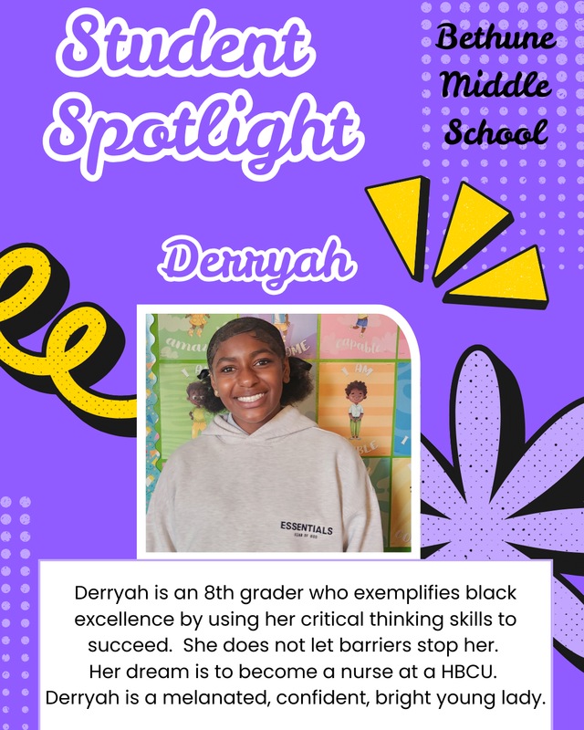 BSAP Student of the Month