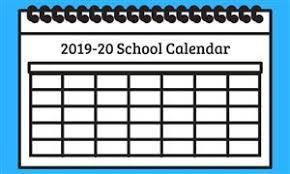2019-2020 School Calendar | Diboll Independent School District