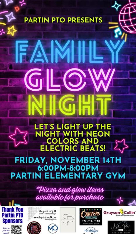 Family Glow Night at Partin