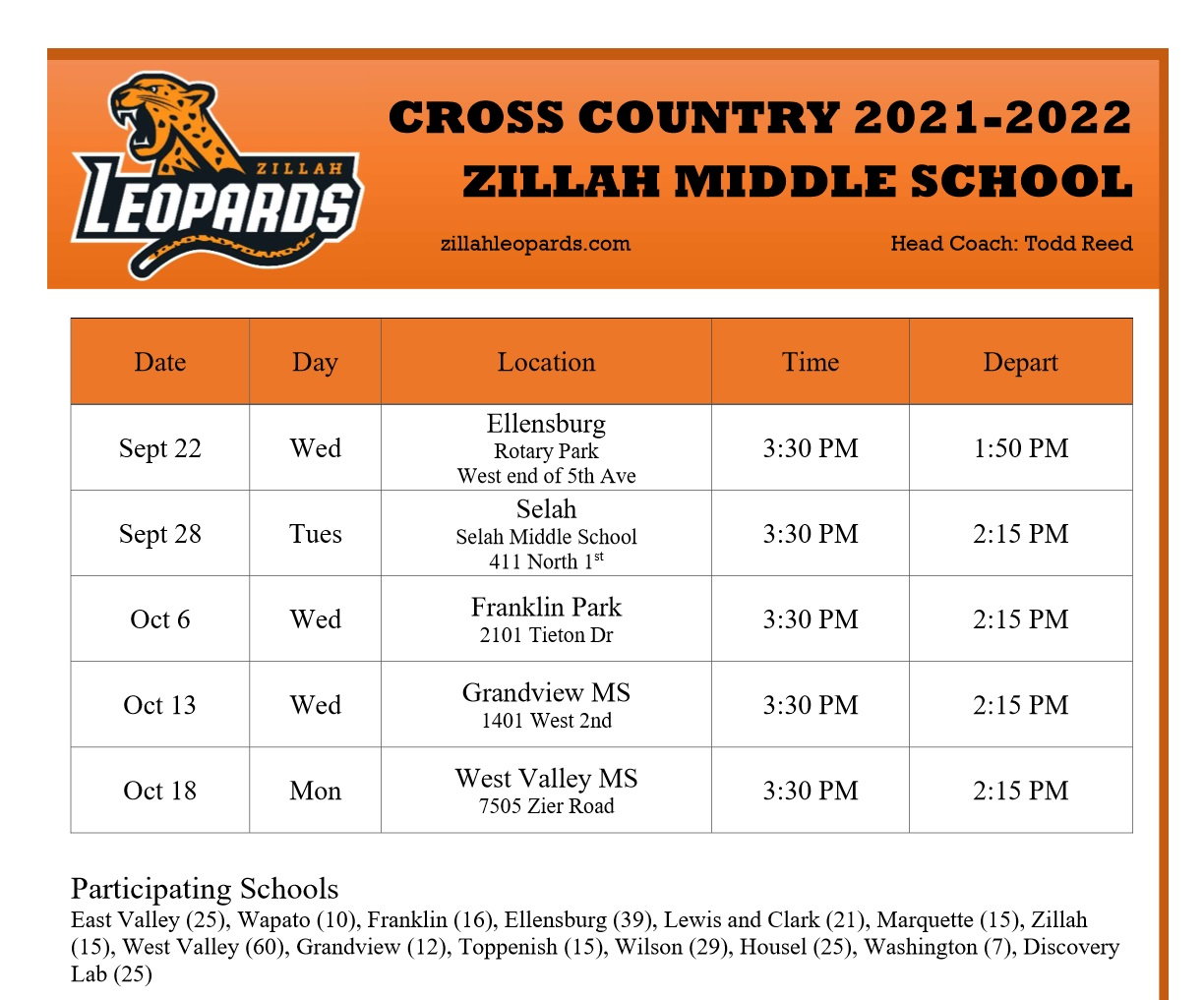 Athletics Activities Zillah Middle
