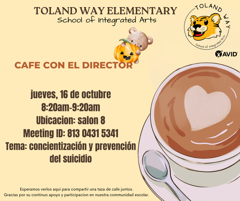 Coffee With The Principal