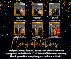 District Staff of the Year Recognition