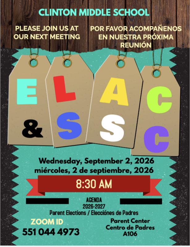 Join us at our council meetings. Acompañenos en nuestras reuniones de comités.