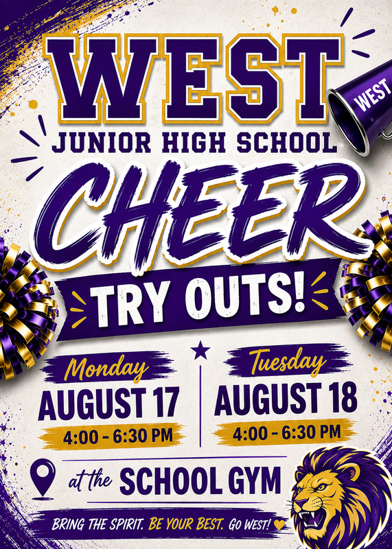 Try Out for WJH Cheer Thumbnail Image