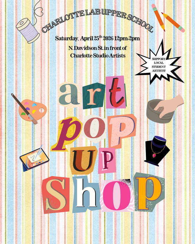 Lab Upper School Art Pop-Up Shop Featured Photo