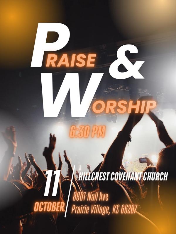Worship Night Flyer