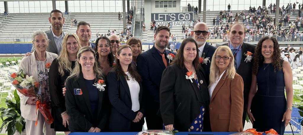 UCBOE Administration with UHMS Administration at Graduation