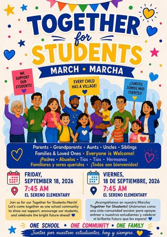 Together for Students March!