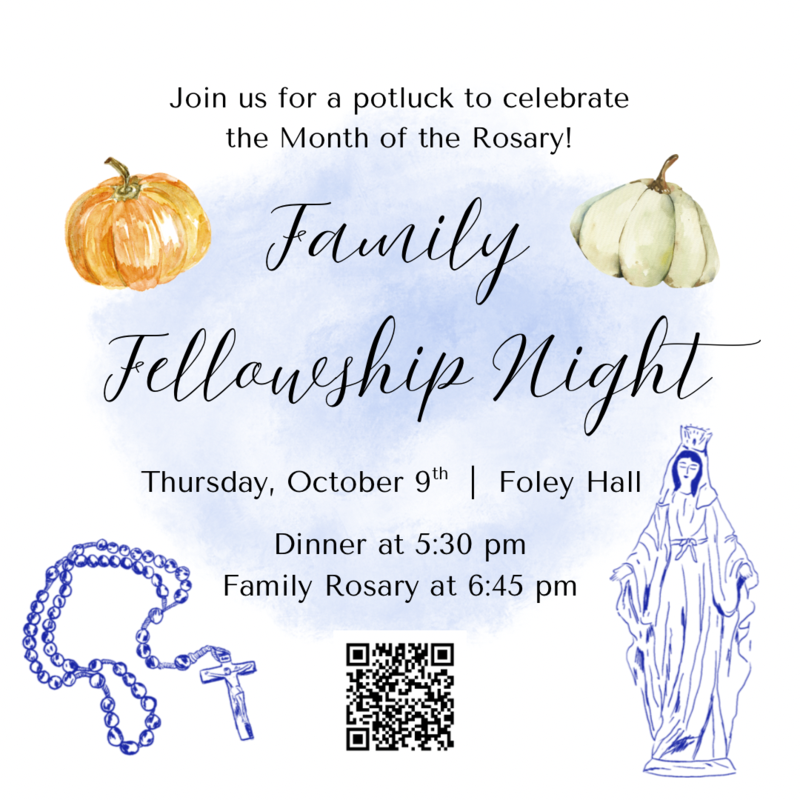 Family Fellowship Night at St. Richard Church * Oct. 9 Featured Photo