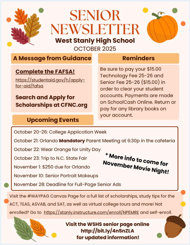 October 2025 Senior Newsletter