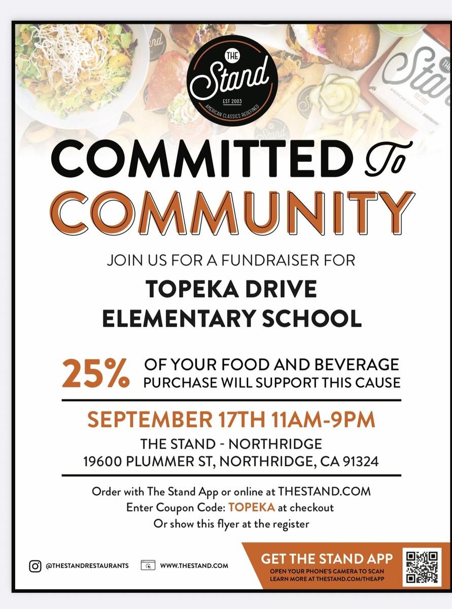 PTA Dine Out Flyer
