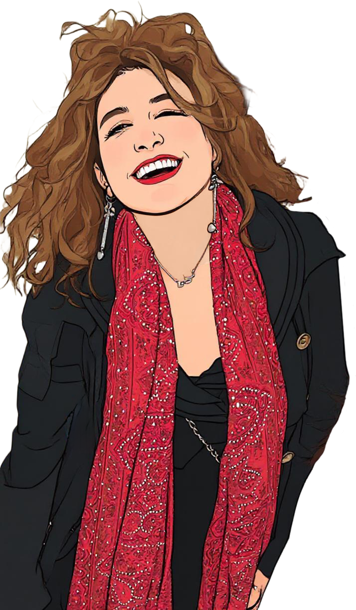 Ms. Moayeri Cartoon