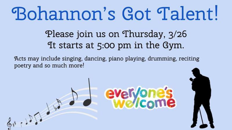 Bohannon's Got Talent! Featured Photo