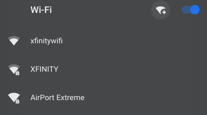 wifi networks available