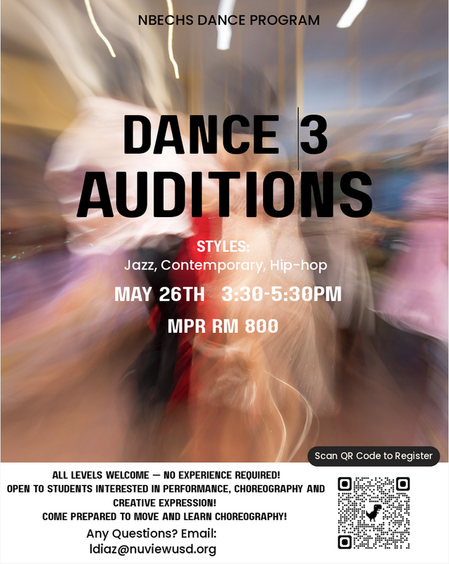 Dance 3 Auditions
