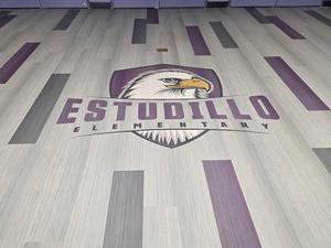 New flooring in Estudillo MPR