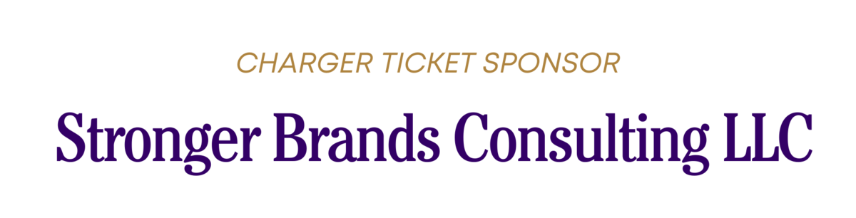 graphic with purple text Stronger Brands Consulting LLC