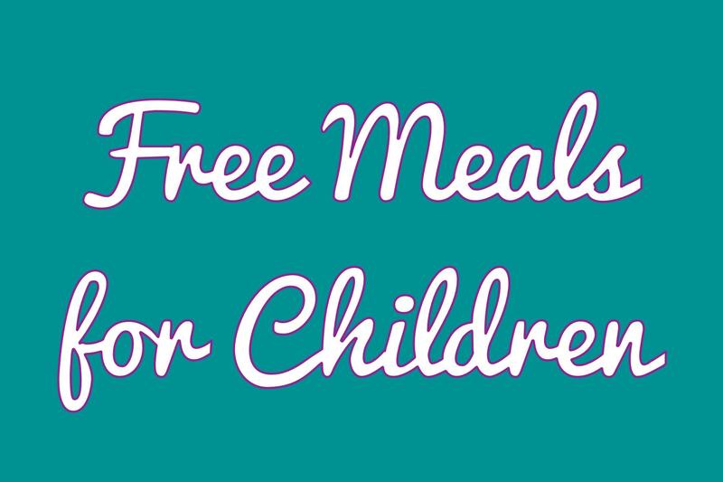 Free Summer Meals for Children