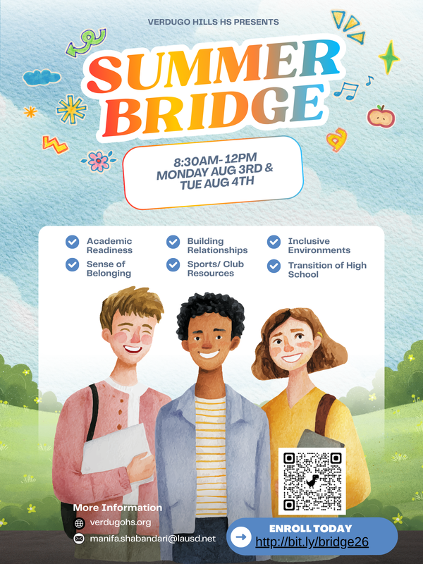 summer Bridge Flyer