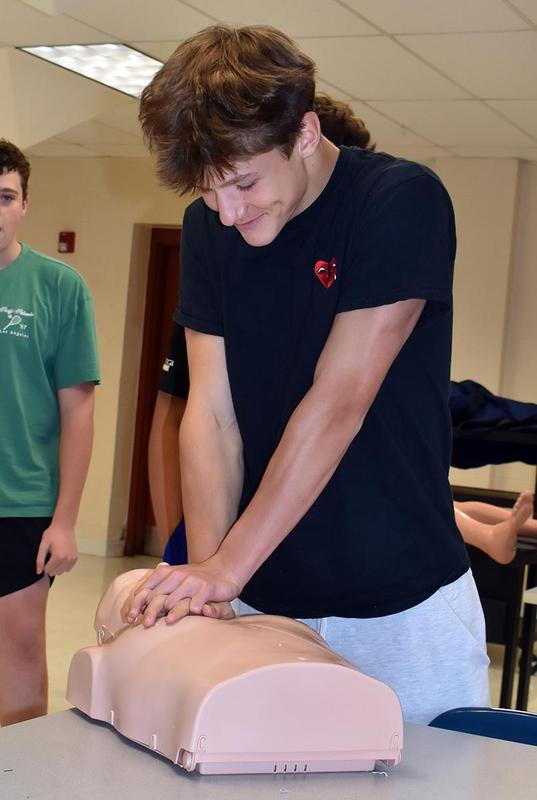 Students in Mars Area High School’s Health Education 9 classes will soon be trained in CPR and First Aid using brand new equipment.