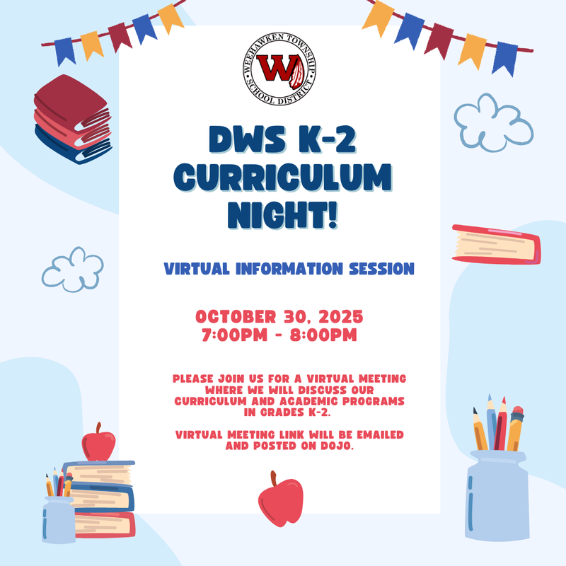 DWS K-2 Curriculum Night