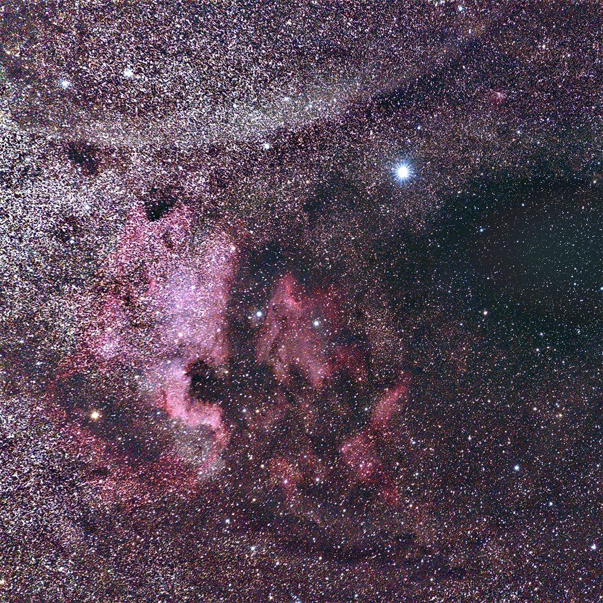 NA & Pelican Nebulae